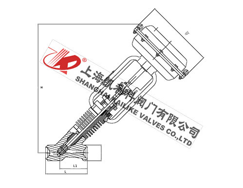 ZMQSY氣動(dòng)疏水閥外形結(jié)構(gòu)圖