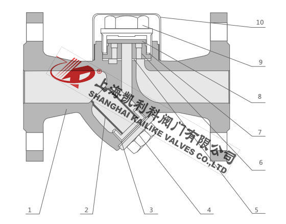 CS46H膜盒式蒸汽疏水閥結構分析圖