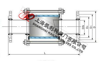 HGS07襯四氟視盅外形結構圖