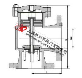 H142X液壓水位控制閥外形結構圖